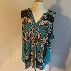 Beautiful INC blouse EUC 1X